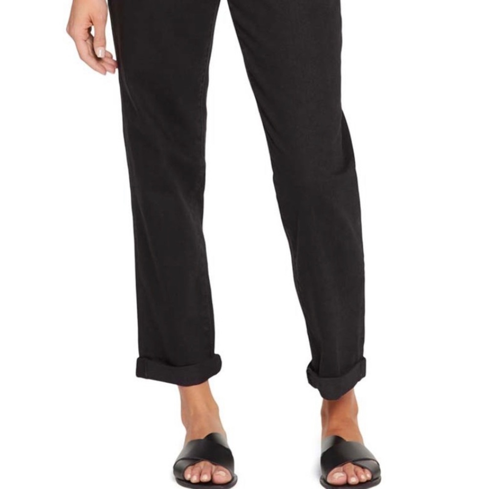 Seven7 Marilyn Relaxed Black Jeans